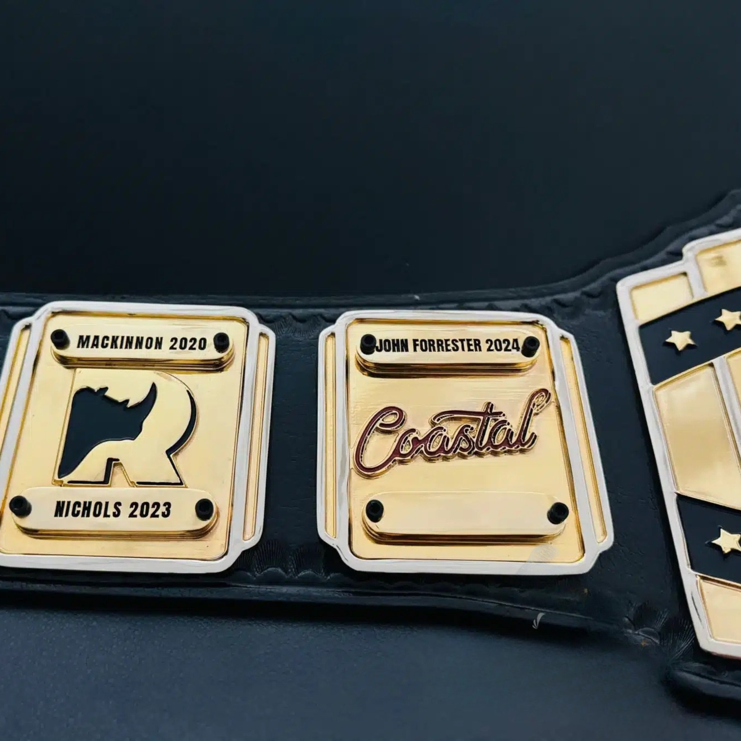 CFFL Fantasy Football Champion Belt – Custom League Trophy
