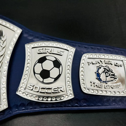 Custom Player of the Game Championship Belt – School Sports Edition