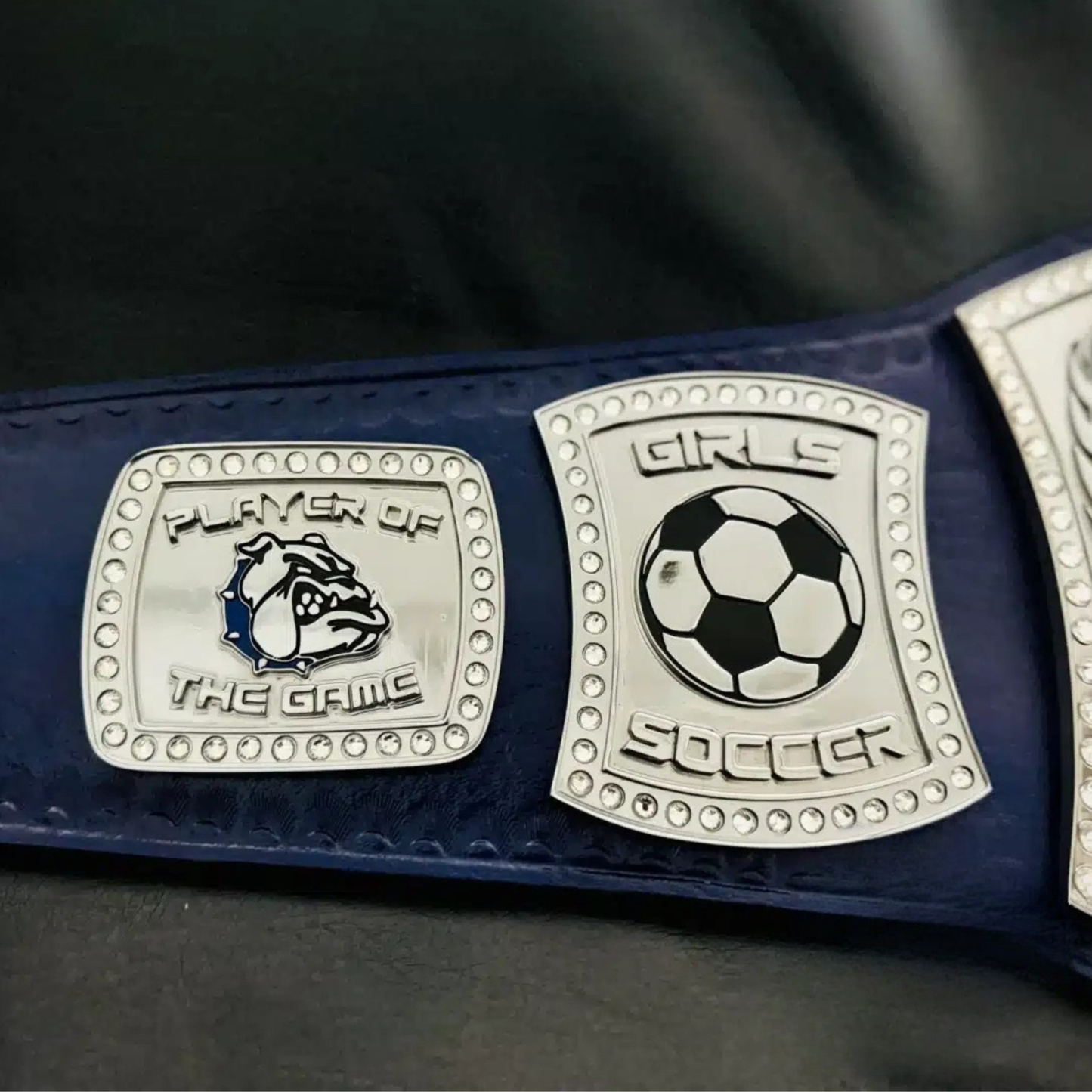 Custom Player of the Game Championship Belt – School Sports Edition