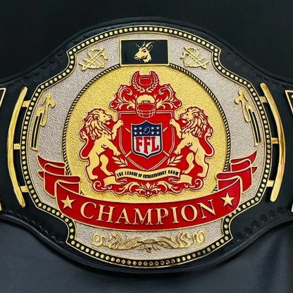 Red Crest Gold Legacy – Champion Title Belt